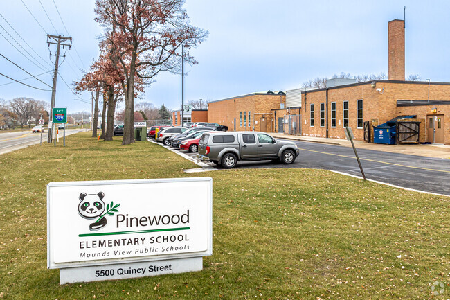 Pinewood Elementary is part of the Mounds View Public School District.