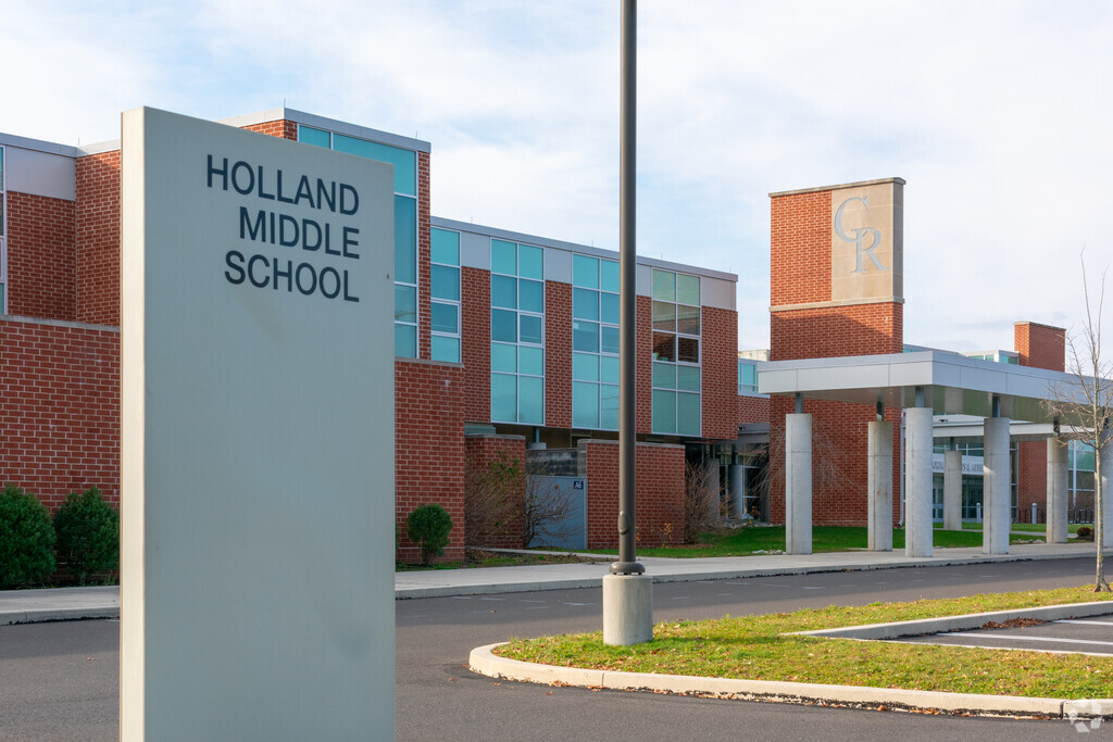 Holland Middle School provides education in the neighborhood of 
Northampton.