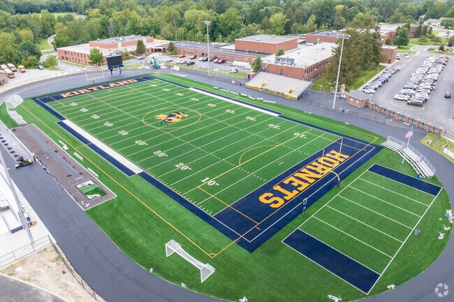 Kirtland High School is home of the Hornets, a point of pride for many locals.