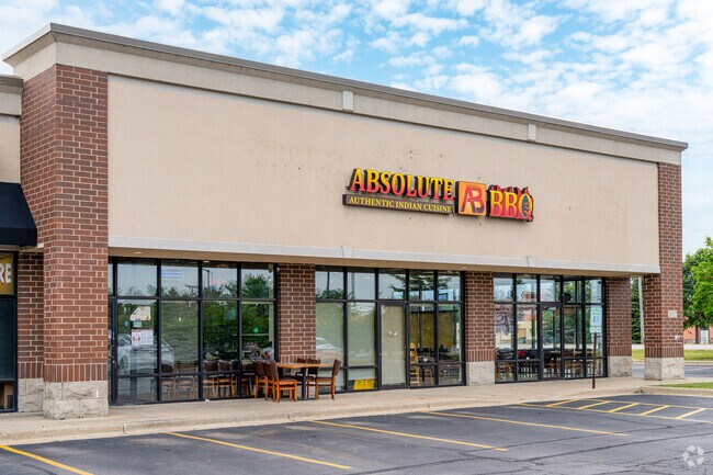 Absolute BBQ serves an authentic Indian menu near the Ashwood Park neighborhood in Naperville.