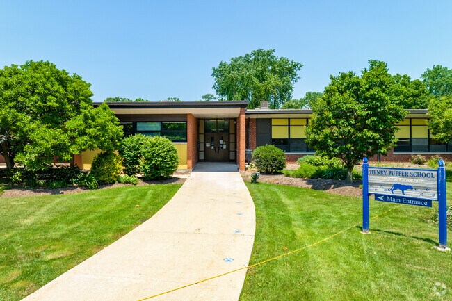 Henry Puffer Elementary School in Belmont received an A-minus rating from Niche.