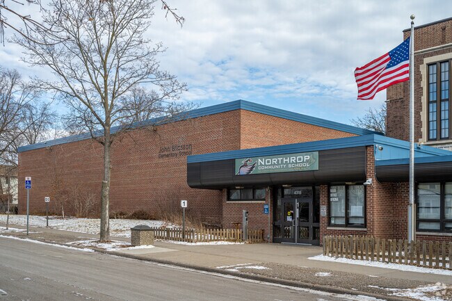 Northrop Elementary School is the only public elementary school in the Ericsson neighborhood.