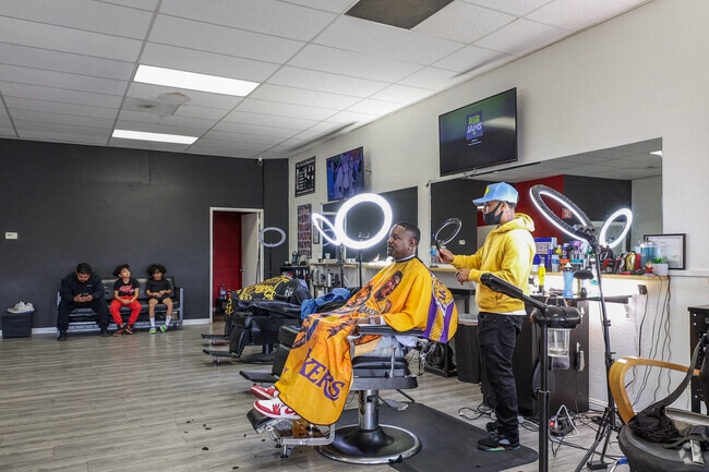The Hook-Up Barbershop offers fresh cuts in Richmond's May Valley neighborhood.