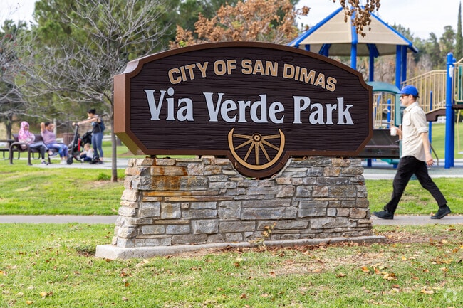 Via Verde Park in West San Dimas offers playgrounds and picnic areas.