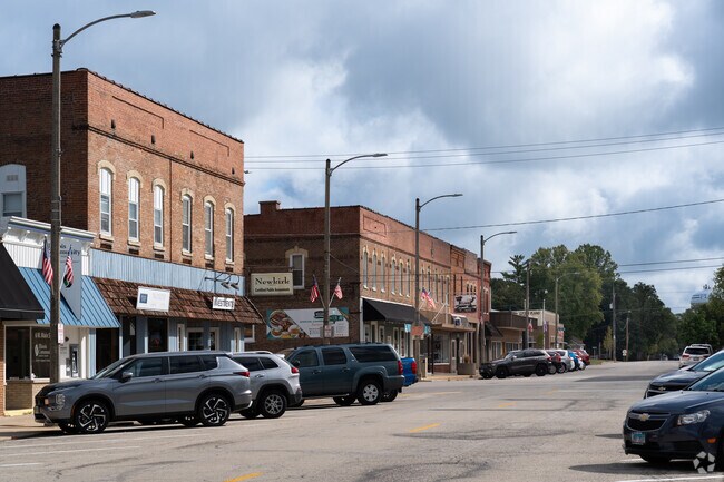 Downtown Plano has great charm and a variety of businesses.