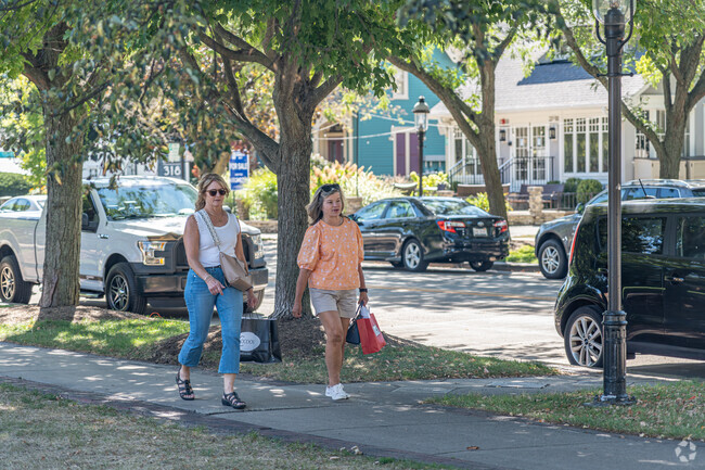 Residents love biking, walking, or running throughout Northeast Central Geneva.