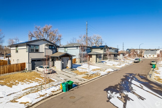 Two Creeks homes often come with large yards and driveways.