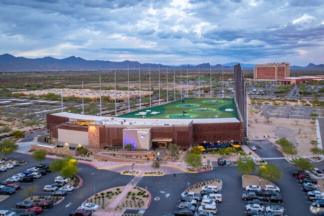 Hit the greens with ease at Topgolf, conveniently located near McCormick Ranch.