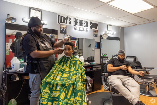 Don's Barber Shop offers consistent styling excellence in North Omaha.