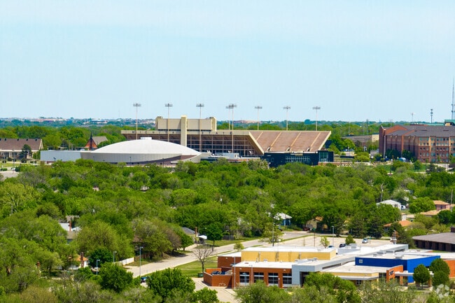 Power is located closely to Wichita State University.