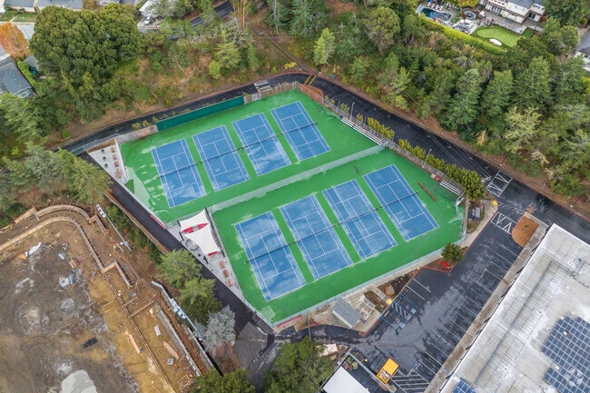 Tennis is one of many sports at Aragon High School.