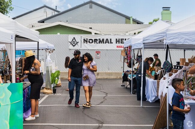 Normal Heights Farmers Market occurs Saturdays from 9:00-1:00.