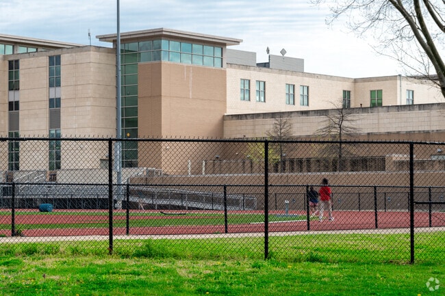 HD Woodson High School has a large track and field complex.