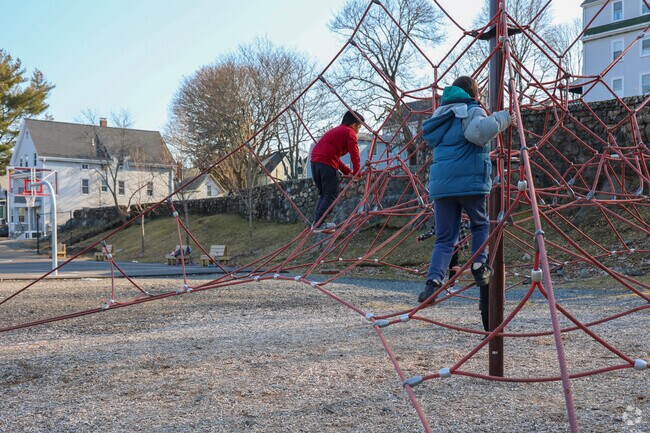 Children that live in Highlands love to climb at Cook Park.