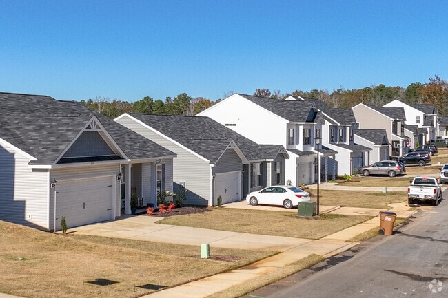 Two story and ranch style homes are some of the latest homes being built arounf Trenton.