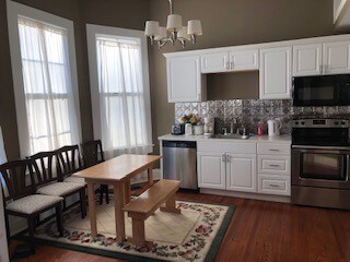 Furnished Dining Room - Eat-in Kitchen