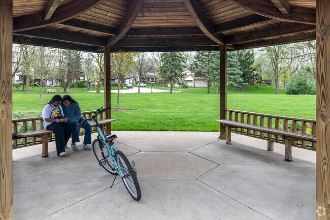 Residents love the many beautiful parka in Indian Head Park.