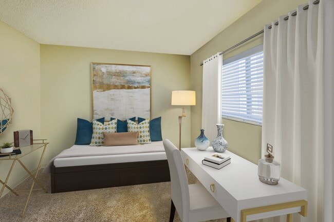 Spacious Bedroom with Large Window