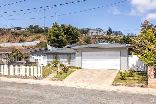 Ranch-style homes can be found throughout the Chollas Creek neighborhood.