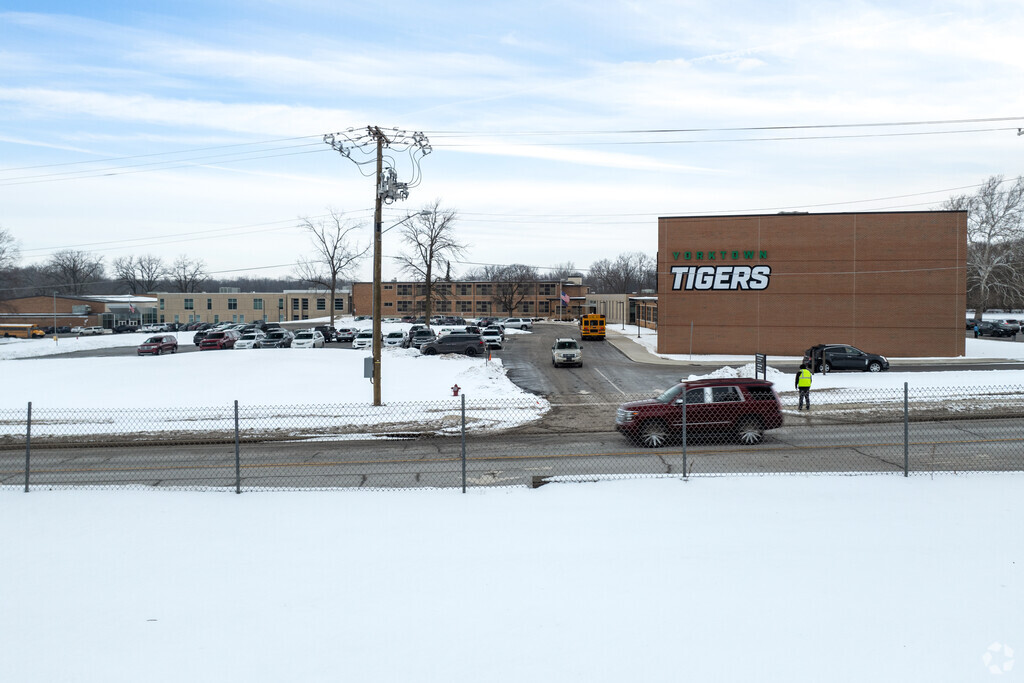 Yorktown Elementary School is a common school for younger kids in the area.