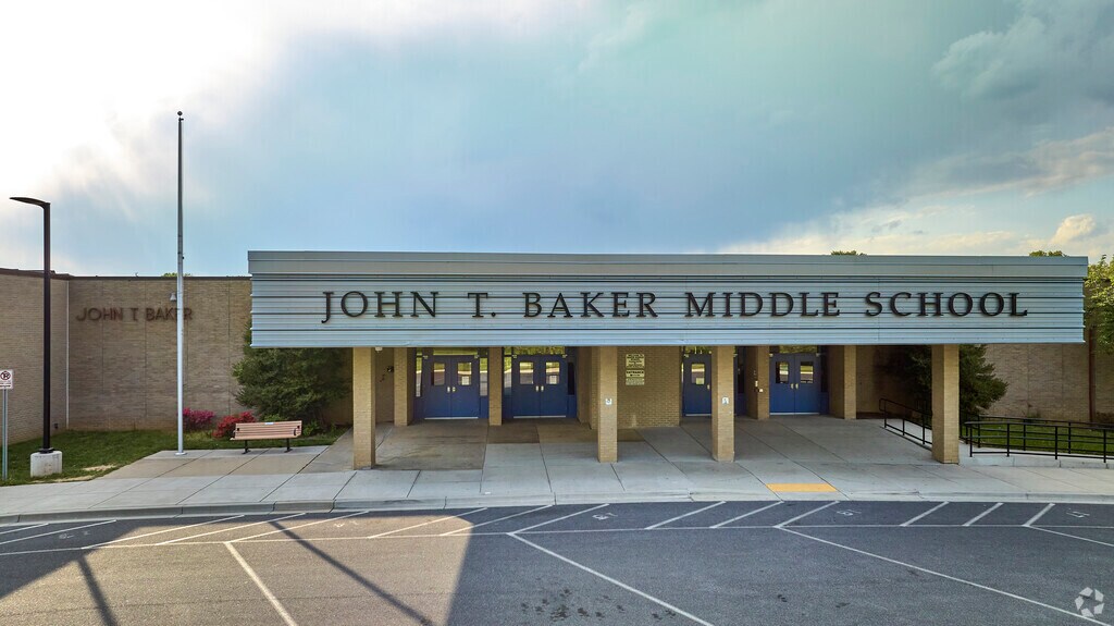 John T. Baker Middle School located in Damascus, Maryland.