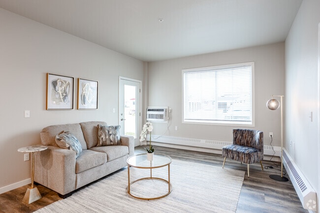 2BR, 2BA - 971SF - Living Room