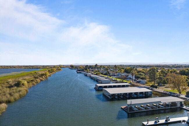 The Bethel Island neighborhood is a community centered on water activities and boating.