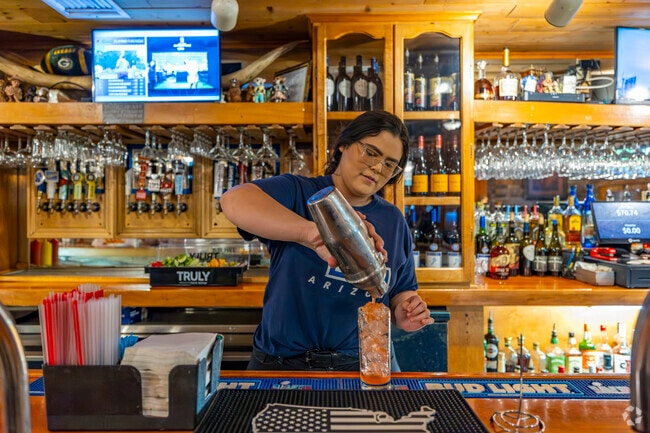 Cattletown Steakhouse & Saloon near Tres Pueblos serves hearty steaks and classic American fare.