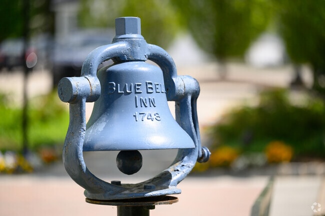 The town of Blue Bell was named after the Blue Bell Inn.