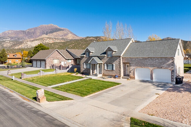 Residents enjoy peaceful streets and scenic vistas in Nephi, Utah.