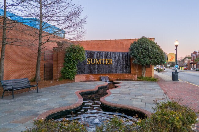 The Stone Hill neighborhood is only a short drive from Downtown Sumter.
