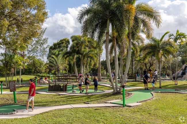 Pembroke Shores mini golf welcomes locals and neighbors to its turf.