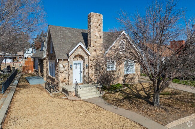 Serving nearly 50,000 residents, Roswell’s housing market varies from brick and stone cottage homes, like the one pictured here, in the heart of the city to sprawling, 21st-century-built properties sitting on vast, grassy lots in the outskirts.