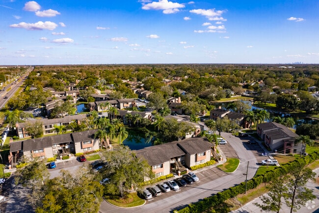 Multiple residents reside in these apartment complexes in the Carrollwood neighborhood.