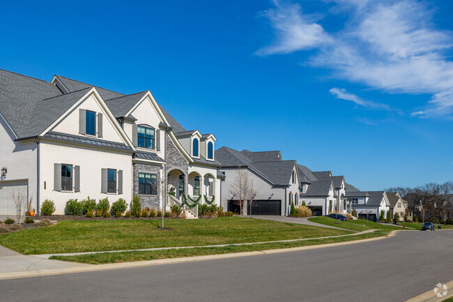 The Triune Area has many newly developed communities with large homes.