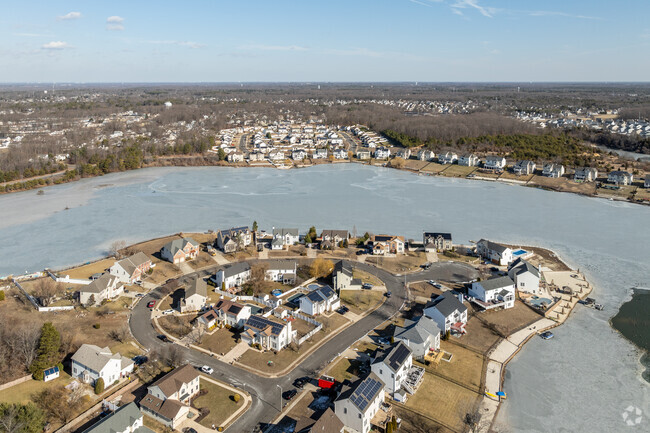 Many homes in Sicklerville are located on waterways with some featuring private docks and beaches.