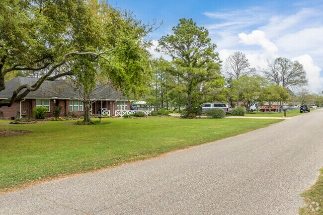 Home styles in Brookside Village range from traditional ranches to modern custom builds.