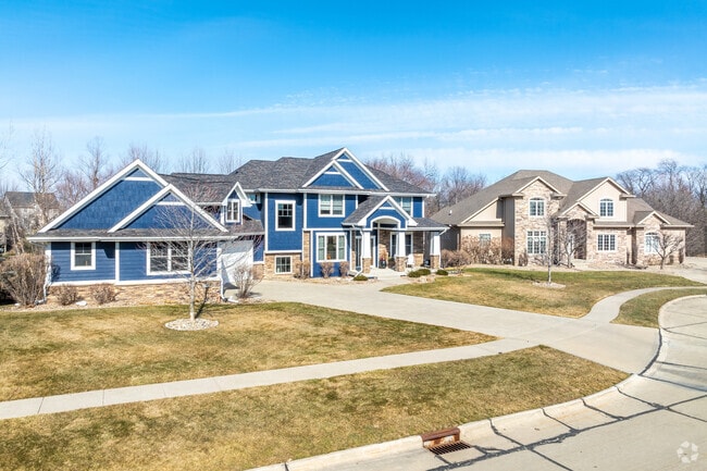 Out west, Clive residents can live in larger modern homes with four or five bedrooms.