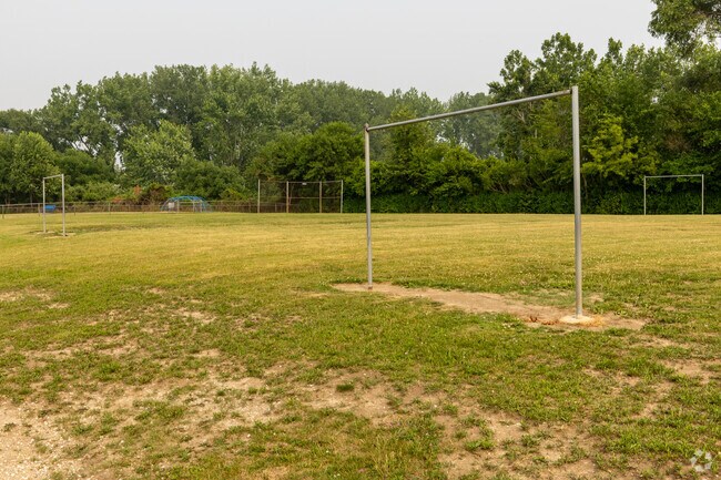 Entrance James H Watson Elementary School football fields,  Schererville, IN.
