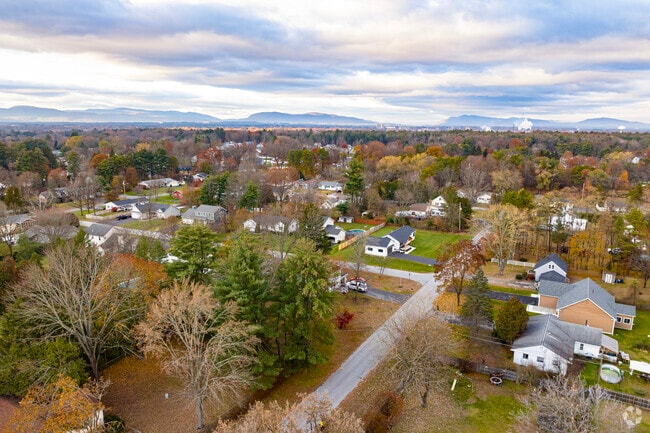 Street names in Moreau like Spruce and Willow add to the classic and cozy sense of suburbia.