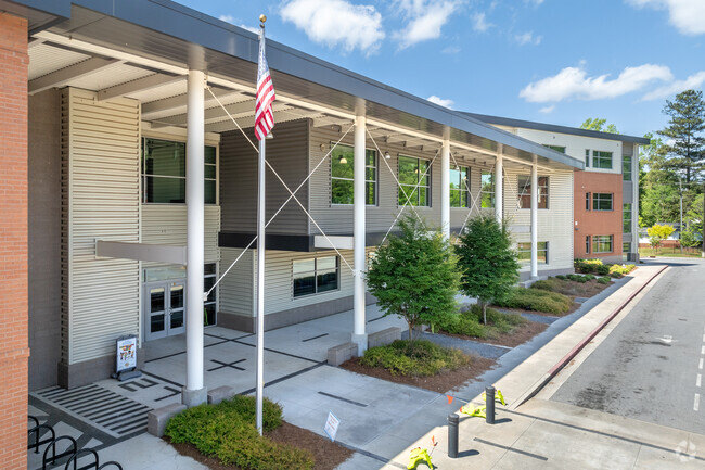 Tuskegee Airman Global Academy teaches over 500 students.