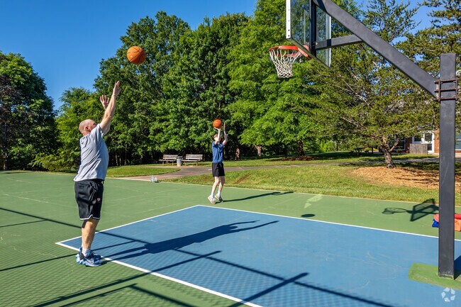 William R. Davie Park has a little of every sport for Touchstone Village residents.