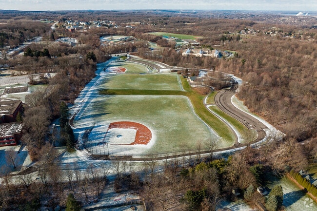 Onondaga Hill Middle School has two large baseball fields.