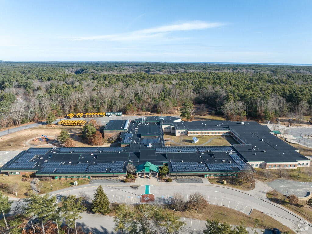 Chandler Elementary School in Duxbury was given an A- in the teacher's category by Niche.