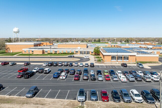 Fridley Middle School serves students in grades 5-8.