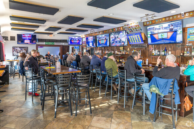 Hanley's Pinehurst Tavern is a popular spot in the area with foods, drinks, and live music.