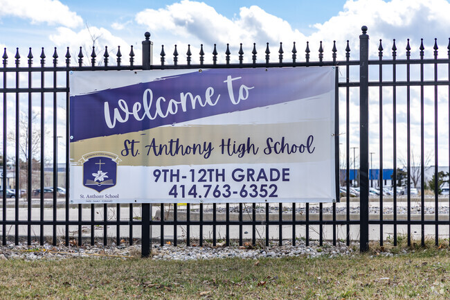 St Anthomy High School is a private middle and high school in Milwaukee, WI.