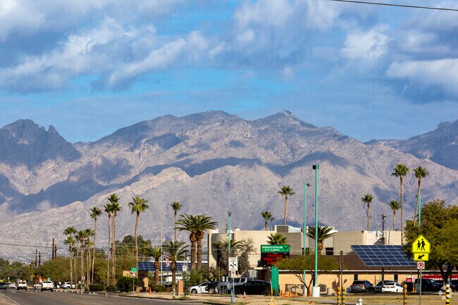 Roberts offers amazing views of nearby Mt. Lemmon.