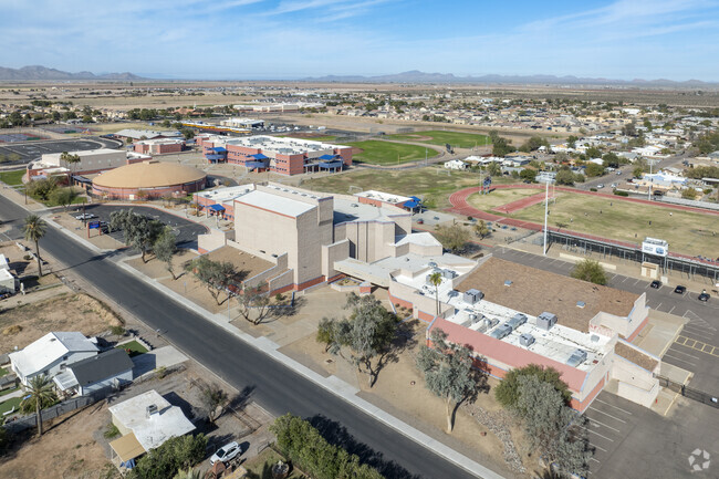 Coolidge High School has a sprawling campus for students to enjoy.