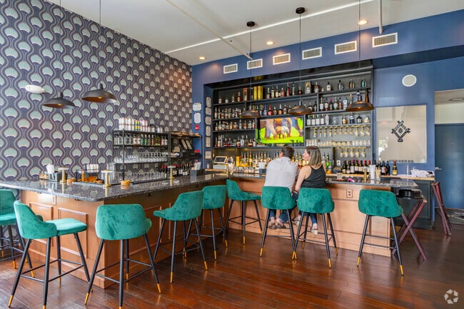 Oxford residents enjoy the elevated ambiance of locally owned and operated Oxford Oaks Distillery.